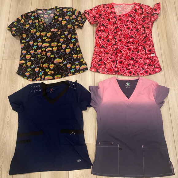 Tops - Medical scrub tops 4 tops